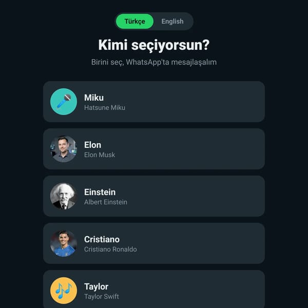 Chat With Famous People