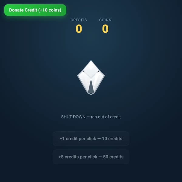 Credit Clicker