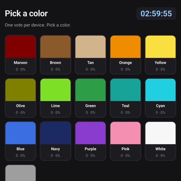 Color Vote