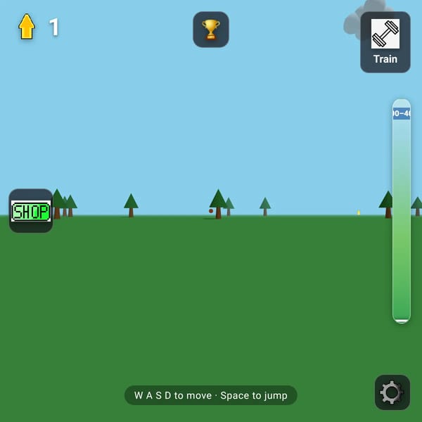 Every second you Gain +1 Jump power