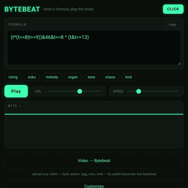 Bytebeat