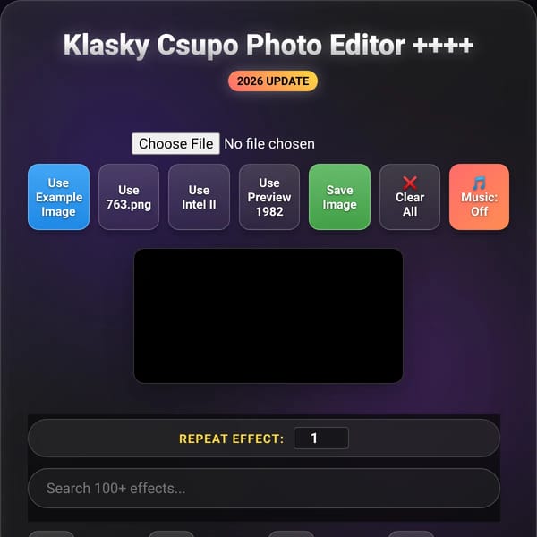 Klasky Csupo Photo Editor