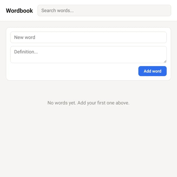WordBook