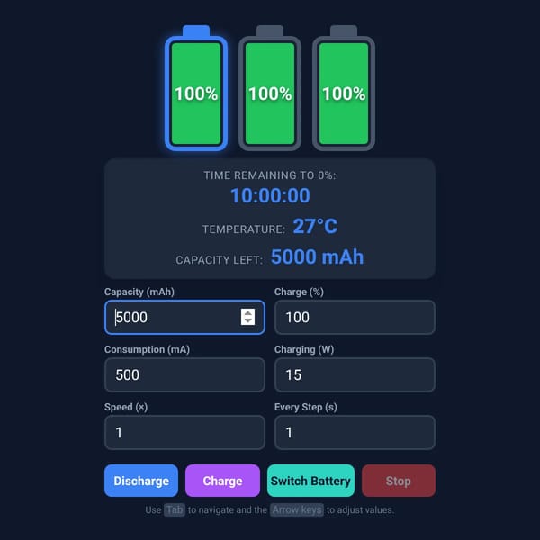 Battery Simulator Pro