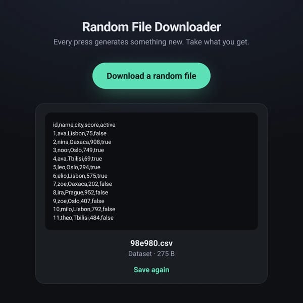 Random Files