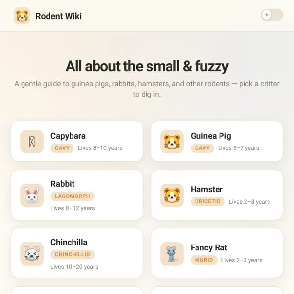 Rodent Wiki