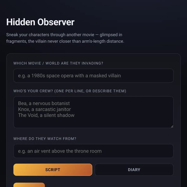 Hidden Observer