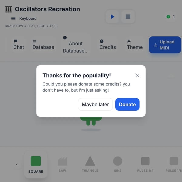 Oscillators Recreation