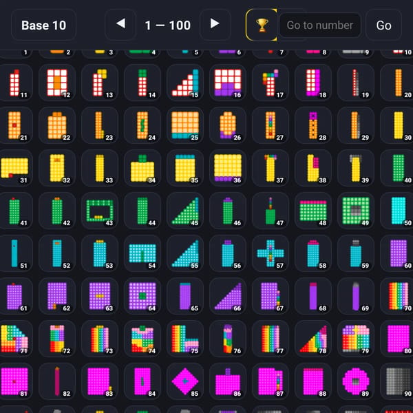What does every Numberblock Look Like?