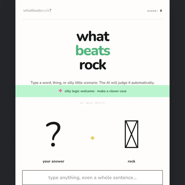 Beat the Rock