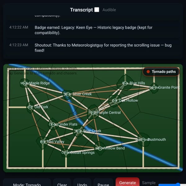 Tornado Path Maker