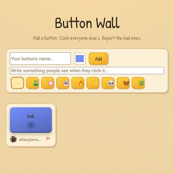 Button Wall