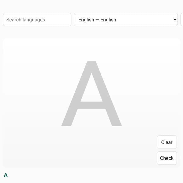 Trace Letters