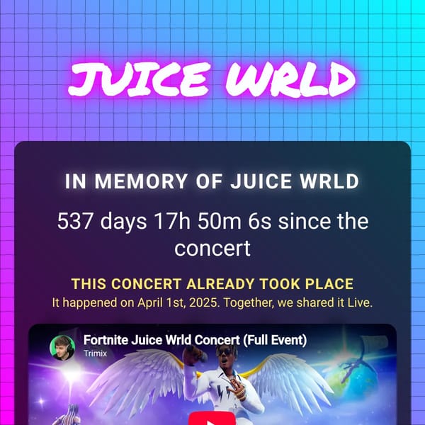 JUICE WRLD VIRTUAL CONCERT 2025
