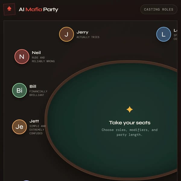 AI Mafia Party