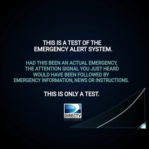 11/09/2011 DirectTV EAS