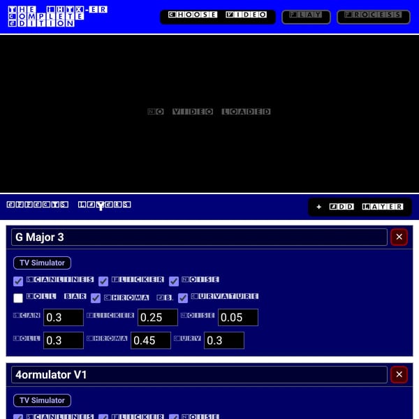 Video Effects Processor