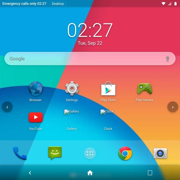 Android 4.4 KitKat recreation W.I.P