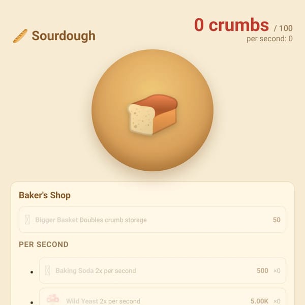 Sourdough Clicker