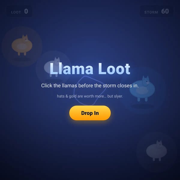 Llama Loot