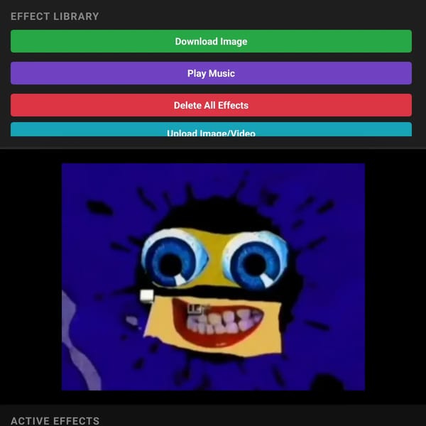 Image Effect Stack