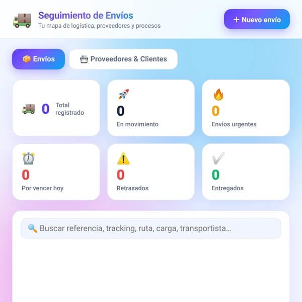 Seguimiento de Envíos