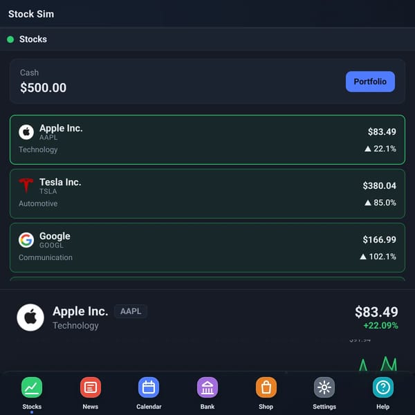 Stock Sim