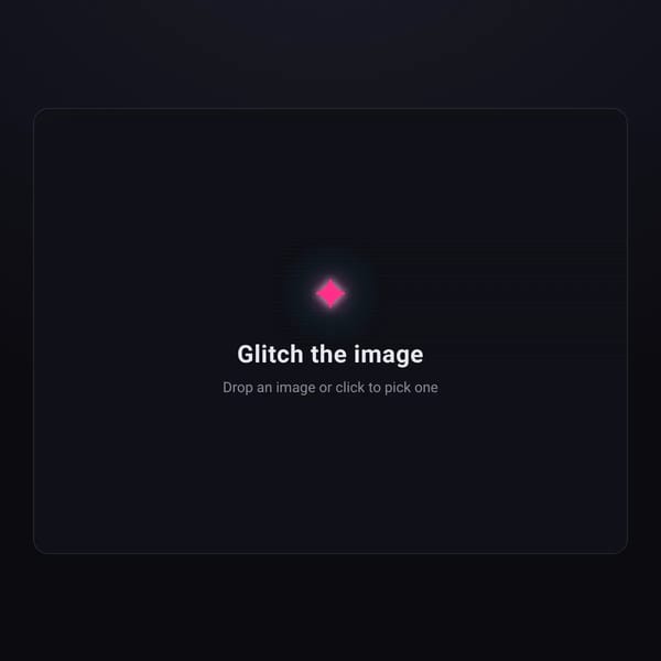 Glitch The Image
