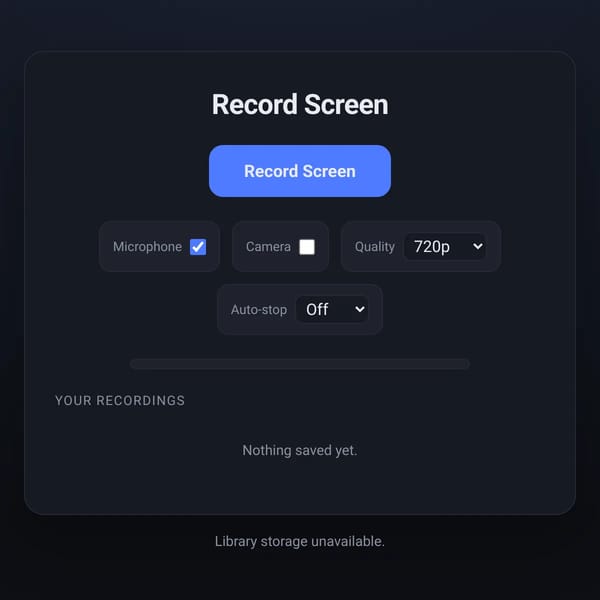 Record Screen