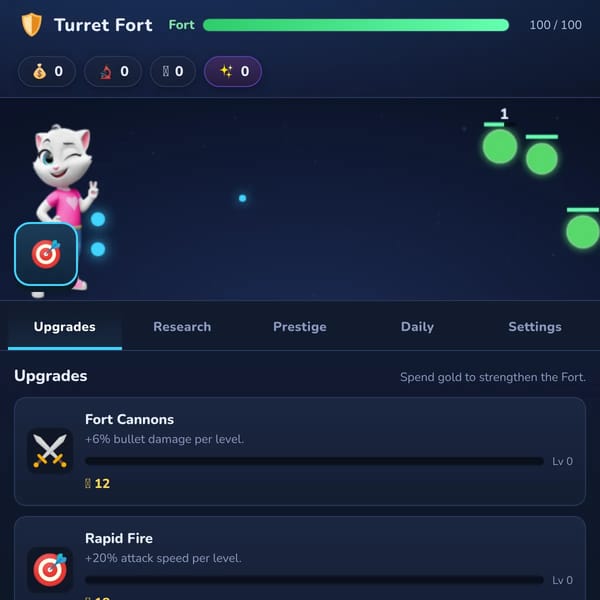 Angela's Turret Fort