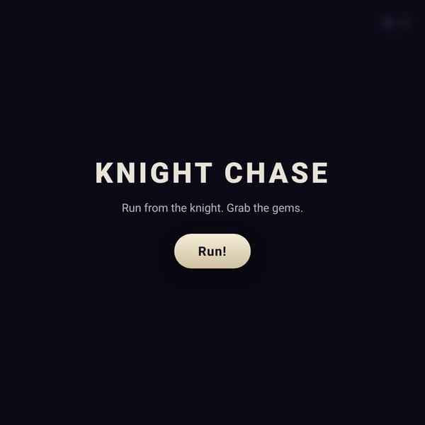 run from the roaring knight