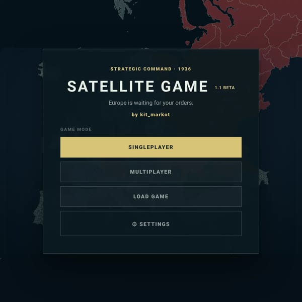 SATELLITE GAME 1.1 BETA
