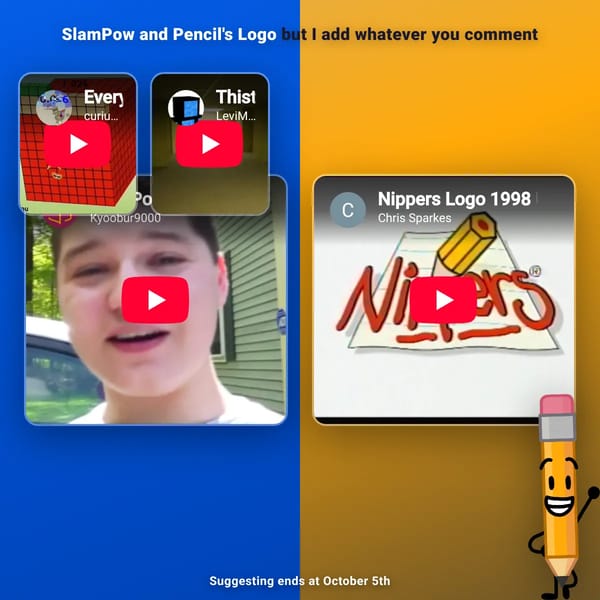 SlamPow and Pencil's Logo but I add whatever you comment