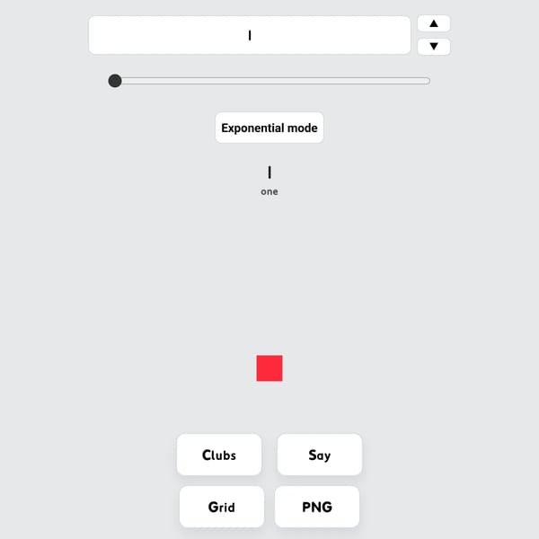 Numberblocks Generator