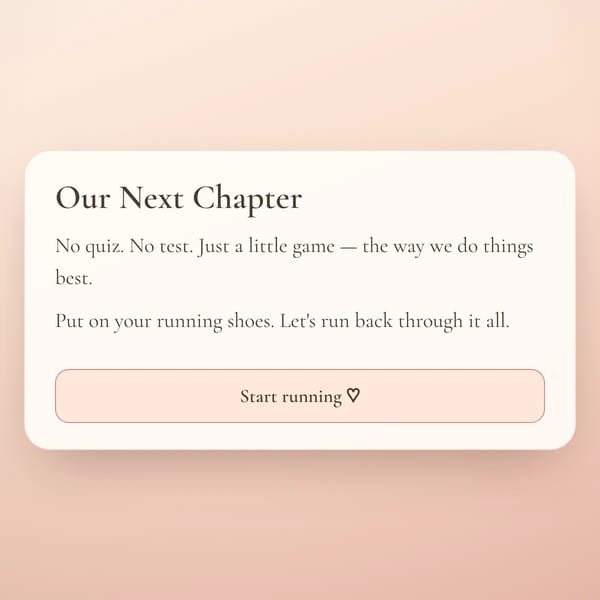 Our Next Chapter