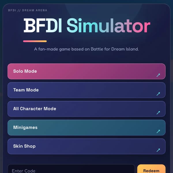 BFDI Simulator