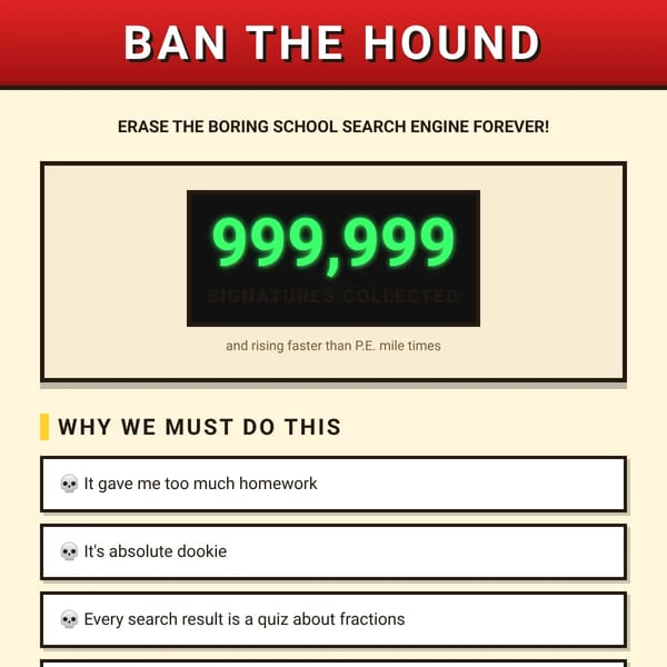 Ban the Hound