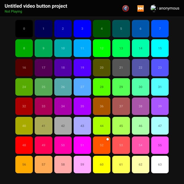 Untitled video button project