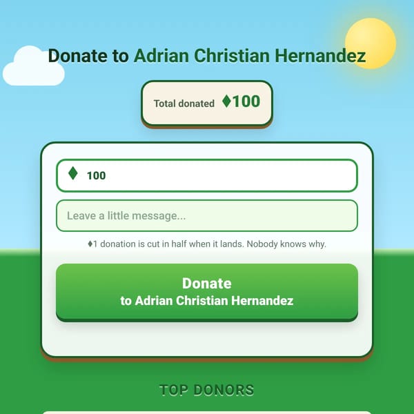 Donate to A