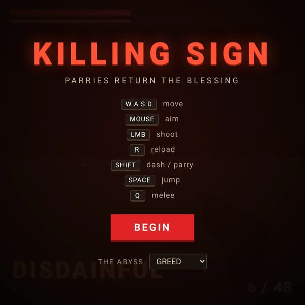 KILLING SIGN