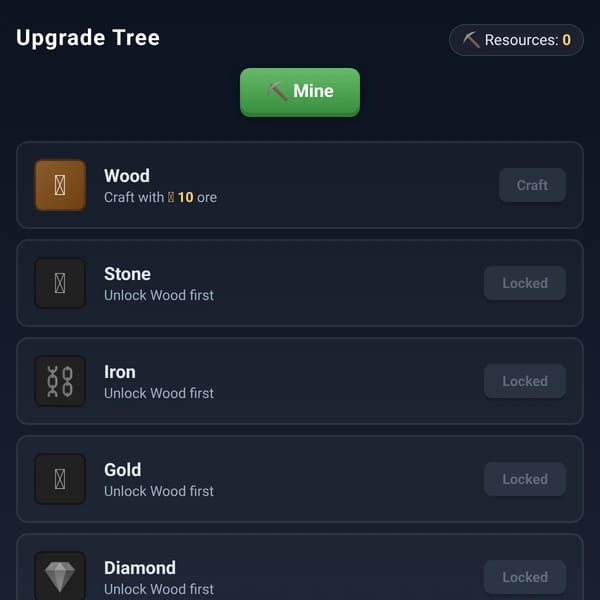 Material Tree