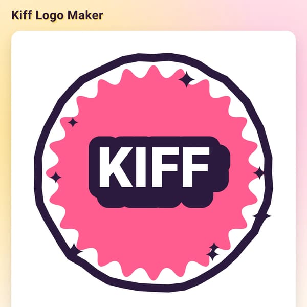 Kiff Logo Maker