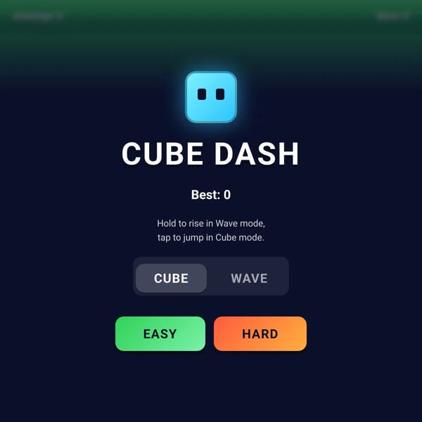 Cube Dash