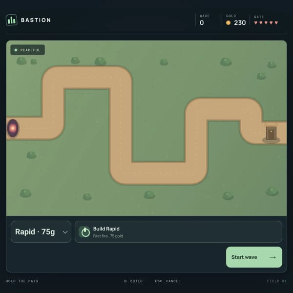 random tower defense