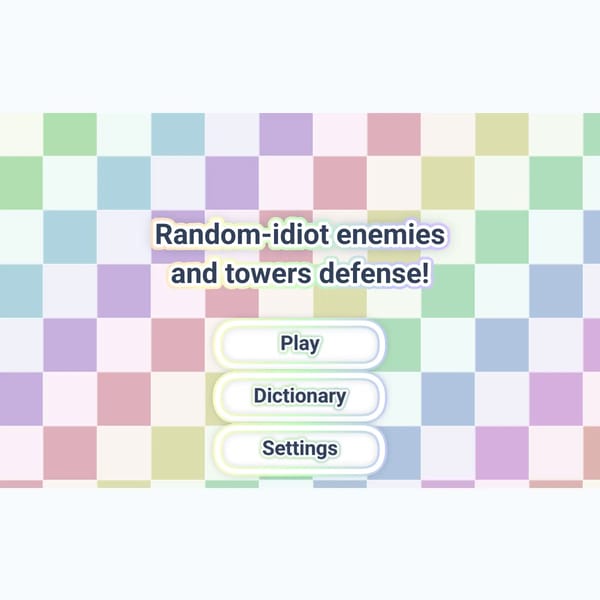 Random-idiotic enemies and towers defense