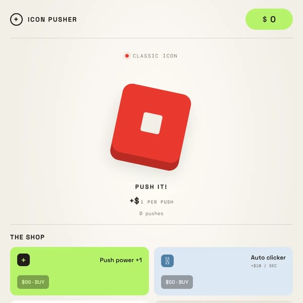 Icon Pusher