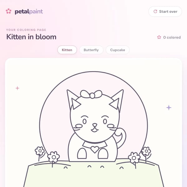 Petal Paint