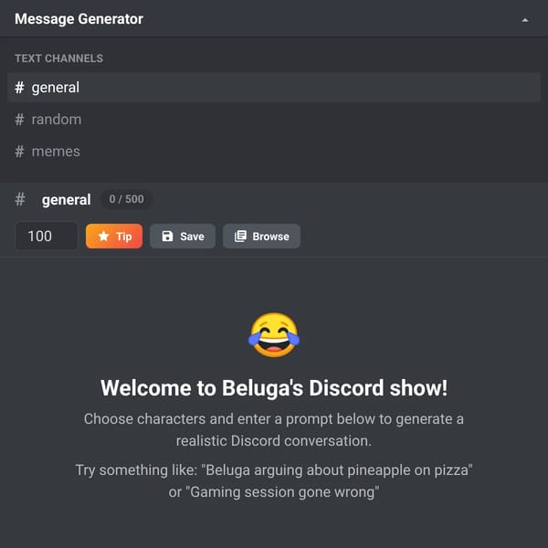 Beluga's Discord Show..?