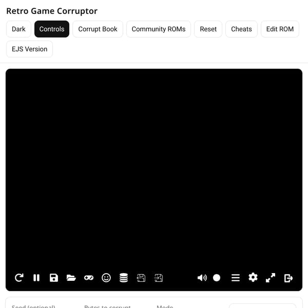 Retro Game Corruptor
