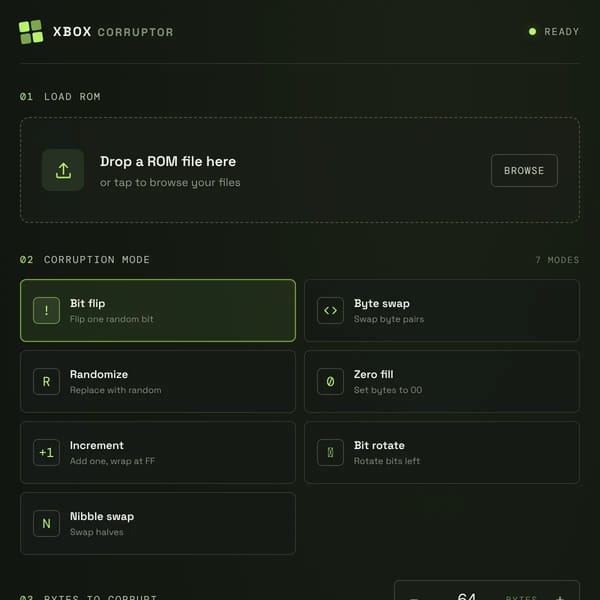 Xbox Corruptor